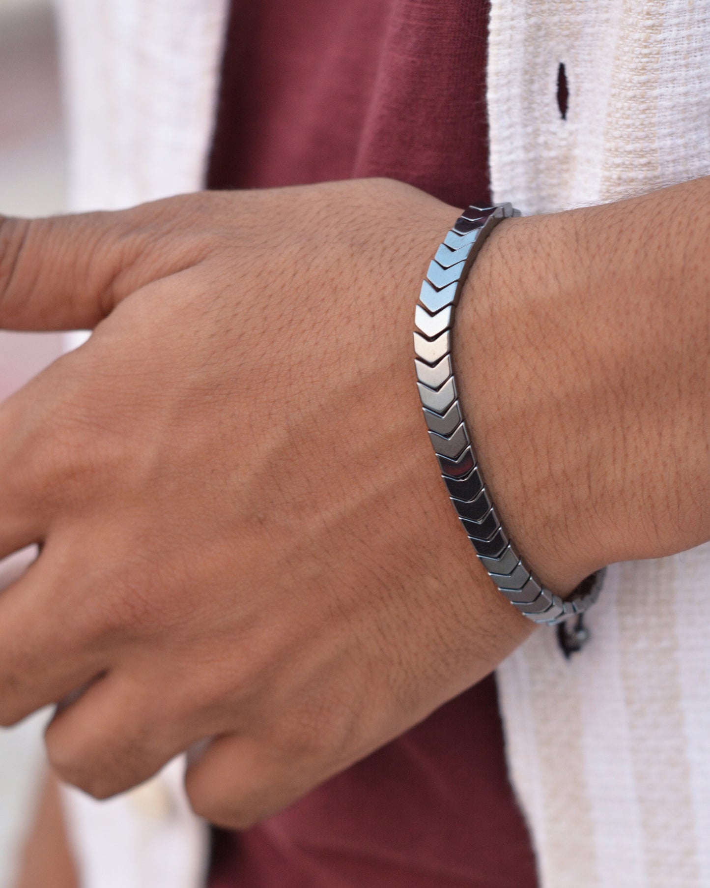 Monochrome Elegance Bracelet