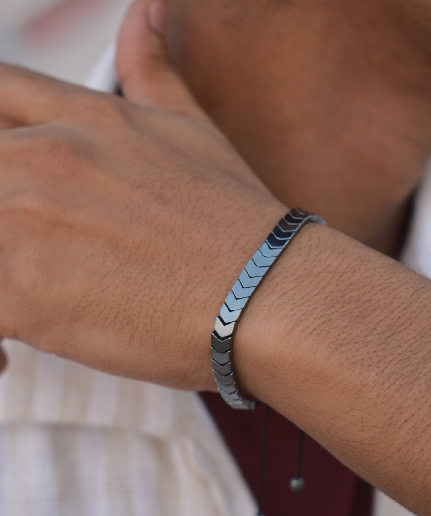 Monochrome Elegance Bracelet