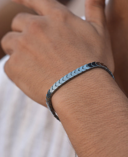 Monochrome Elegance Bracelet