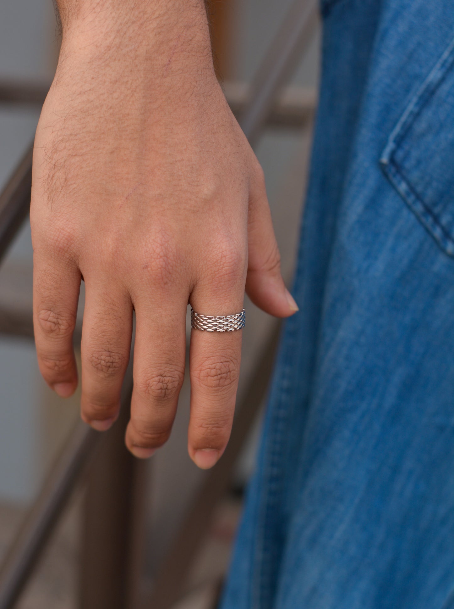 Braided Elegance Ring