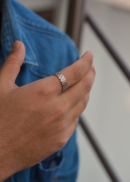 Braided Elegance Ring