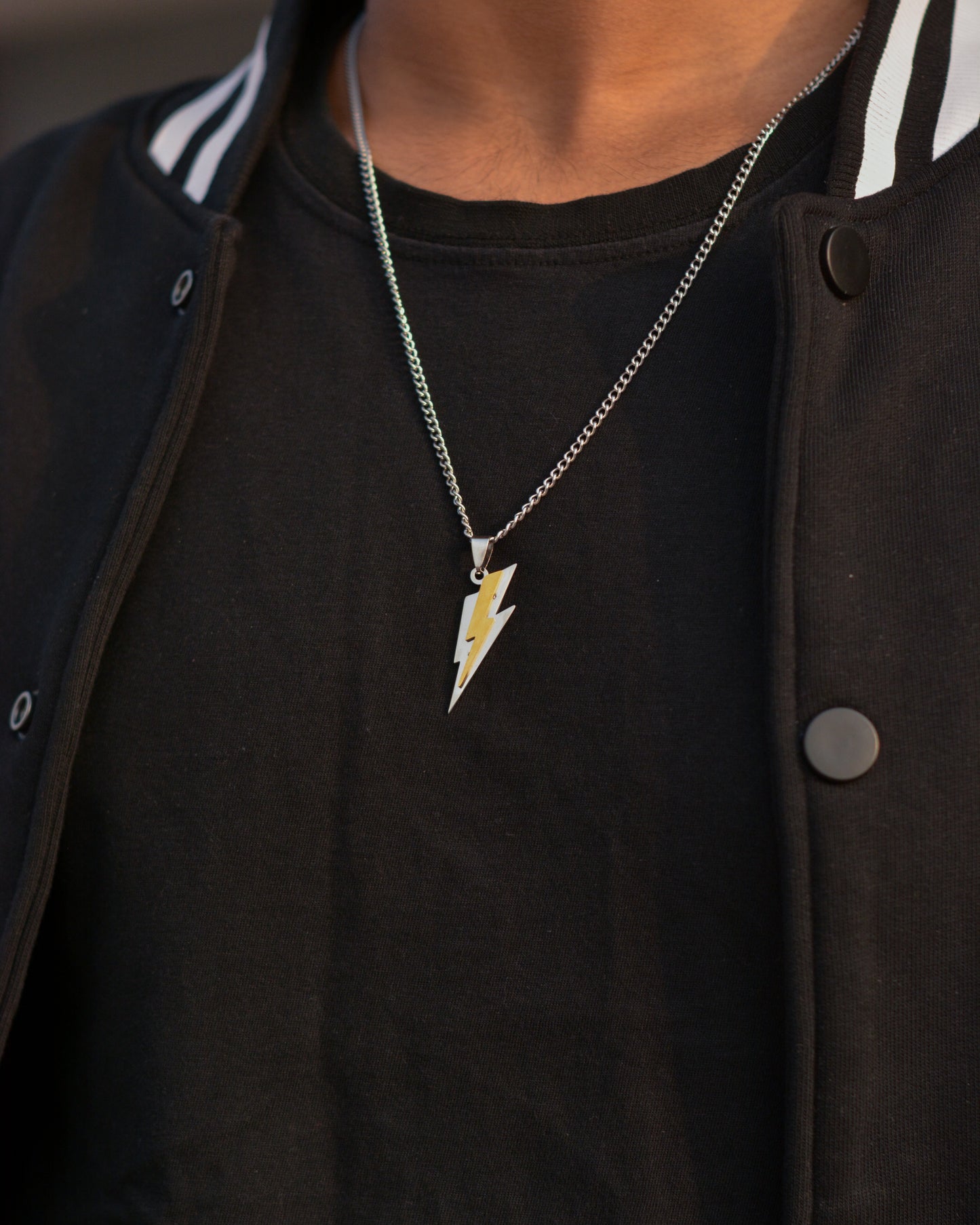 Bolt of Elegance Necklace