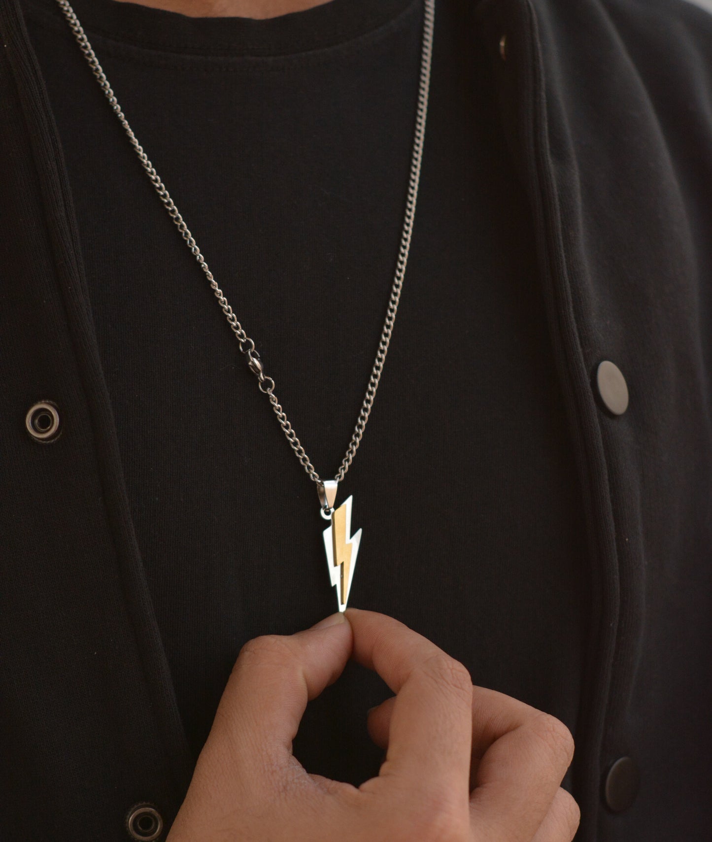Bolt of Elegance Necklace