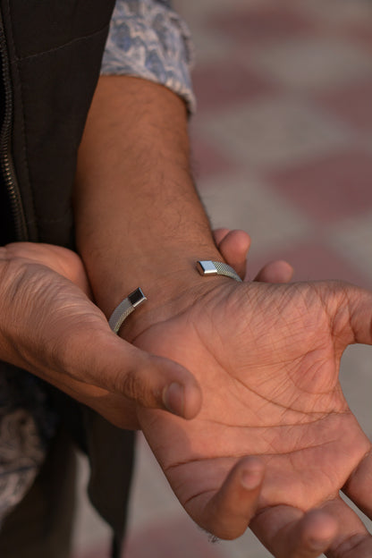 Silver Mesh Bracelet
