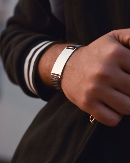 Mesh Plate bracelet
