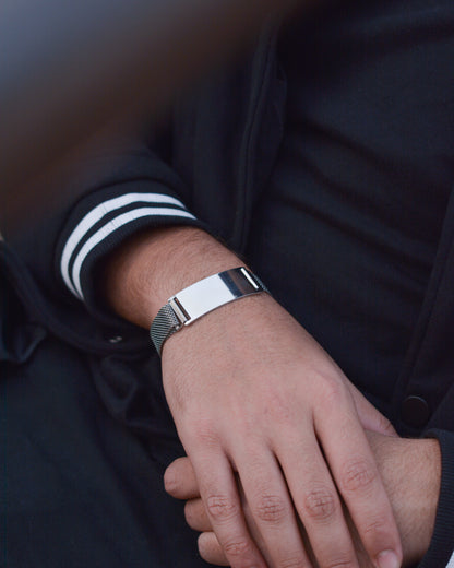 Mesh Plate bracelet