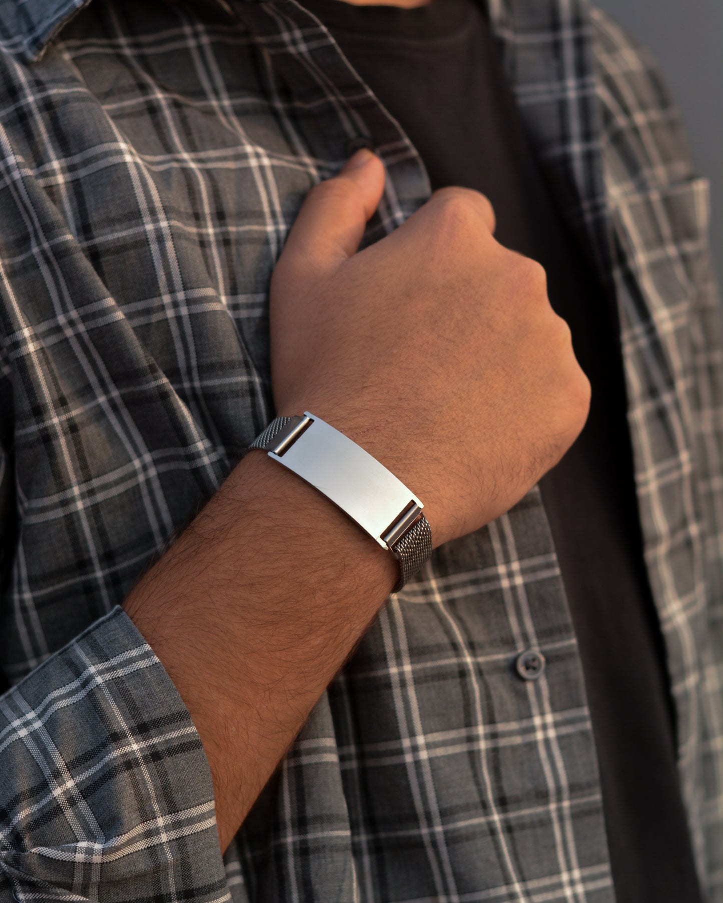 Mesh Plate bracelet