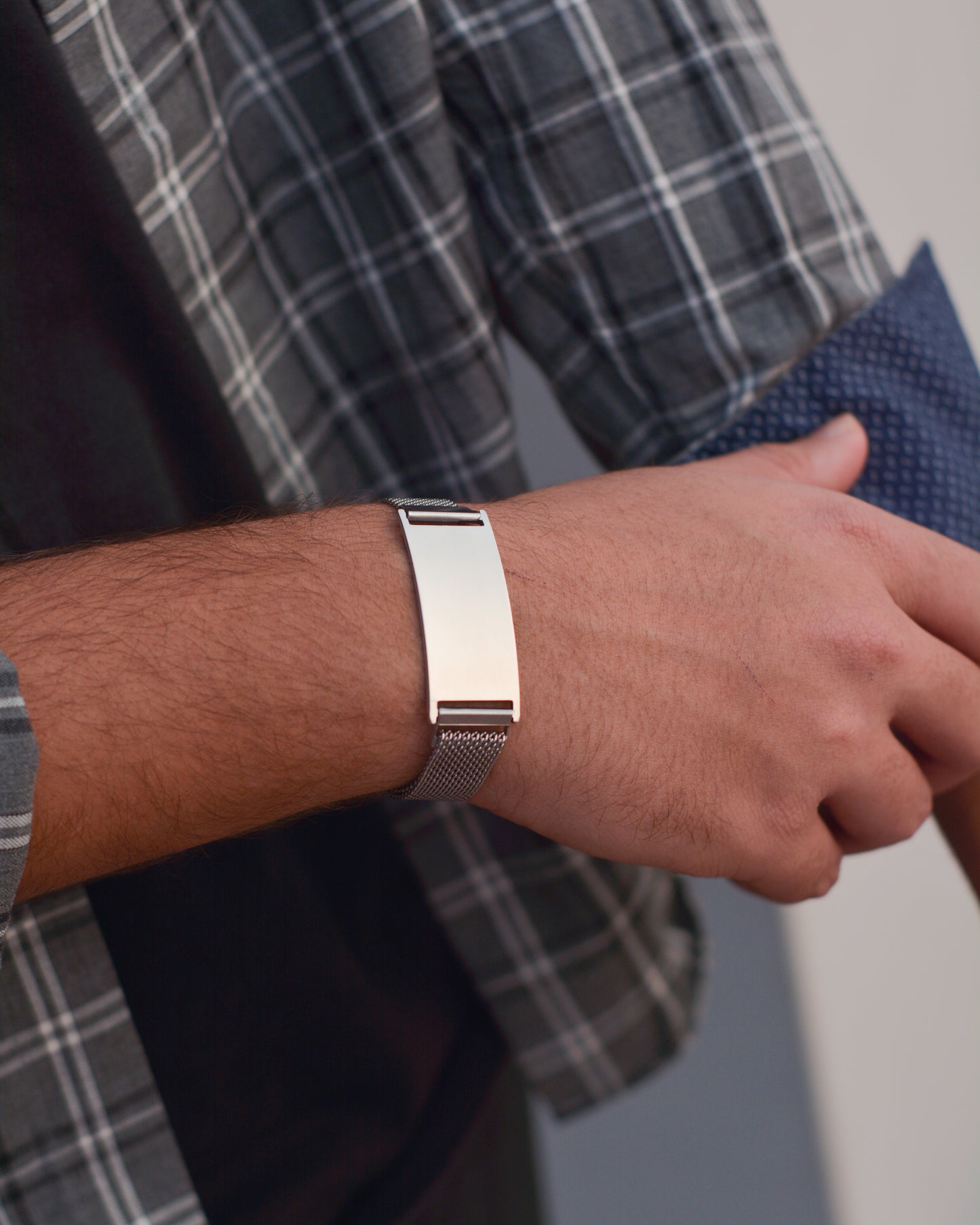 Mesh Plate bracelet