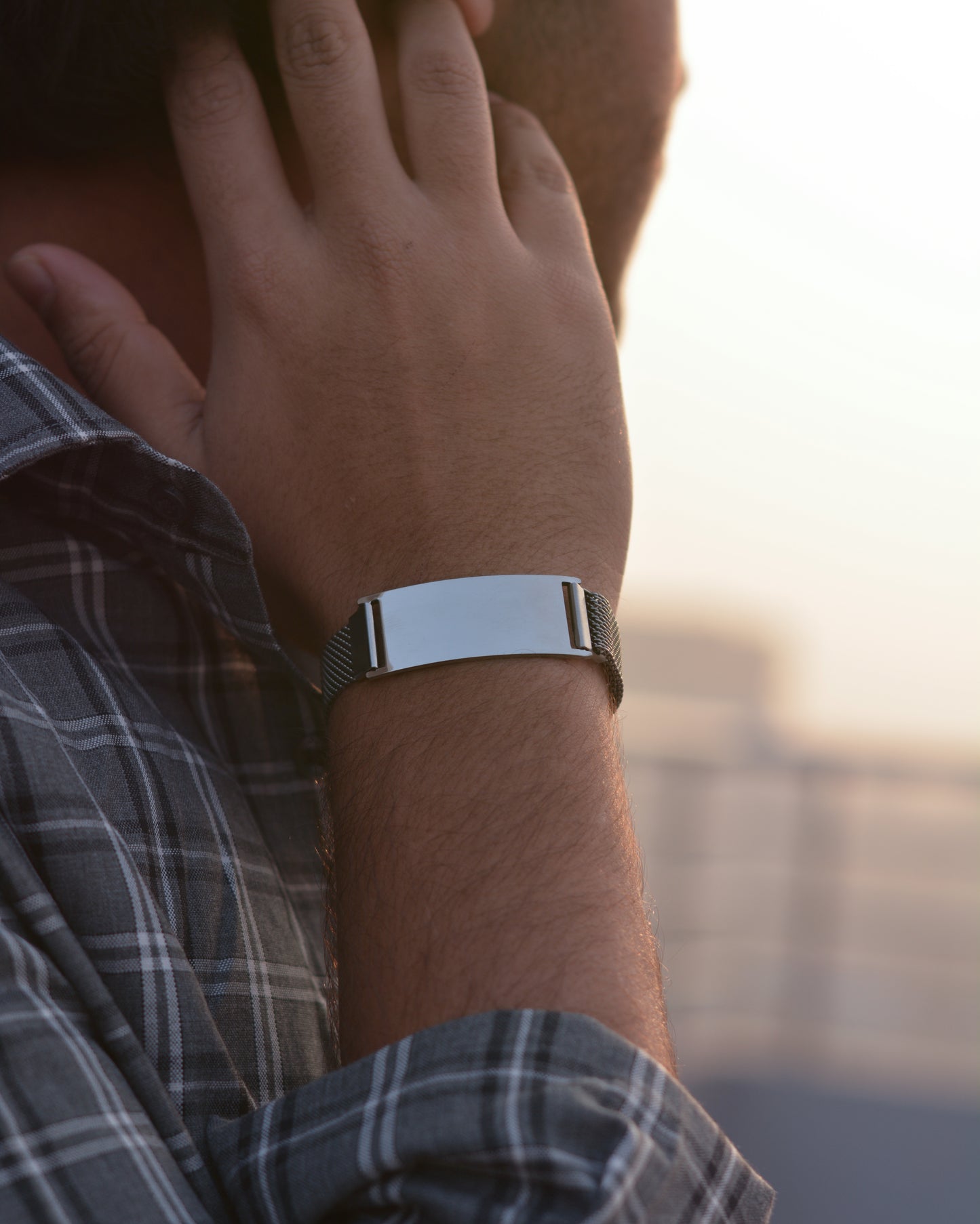 Mesh Plate bracelet