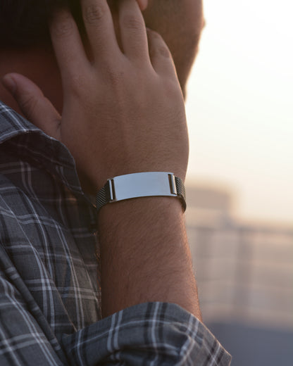 Mesh Plate bracelet