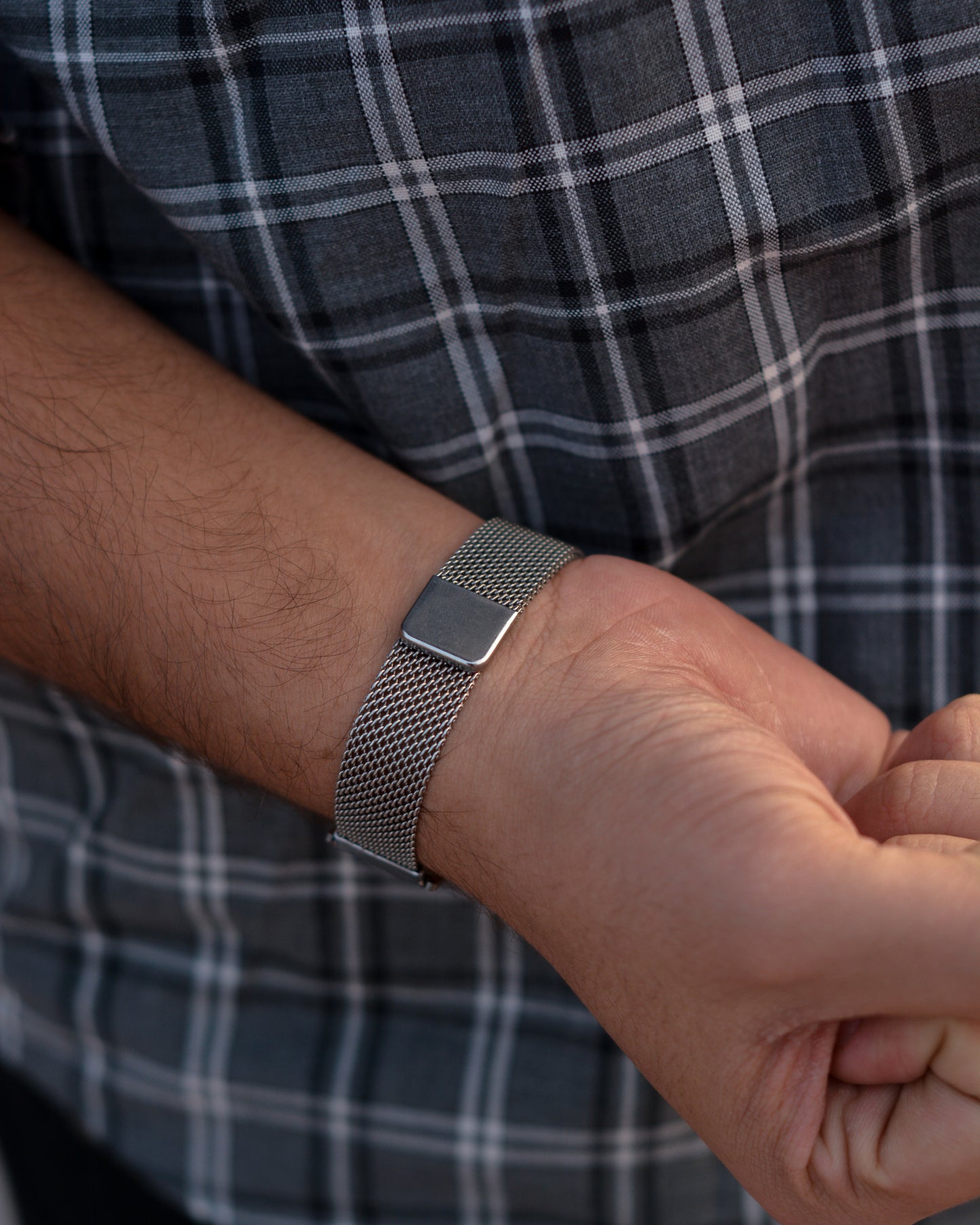 Mesh Plate bracelet