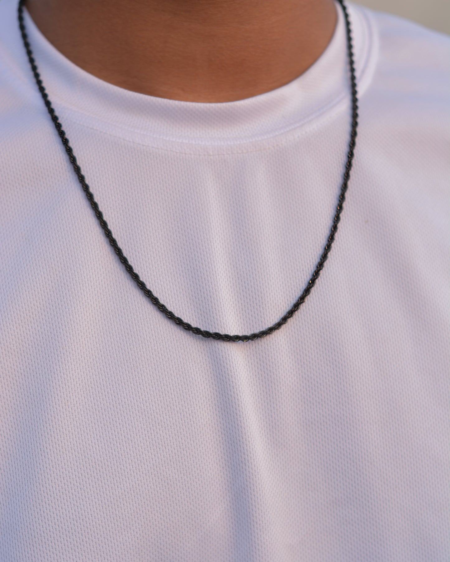 Black Rope Chain