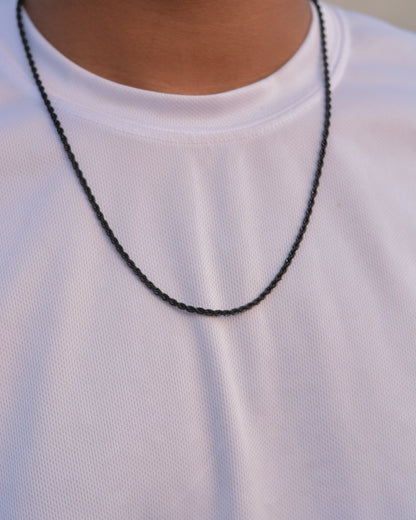 Black Rope Chain