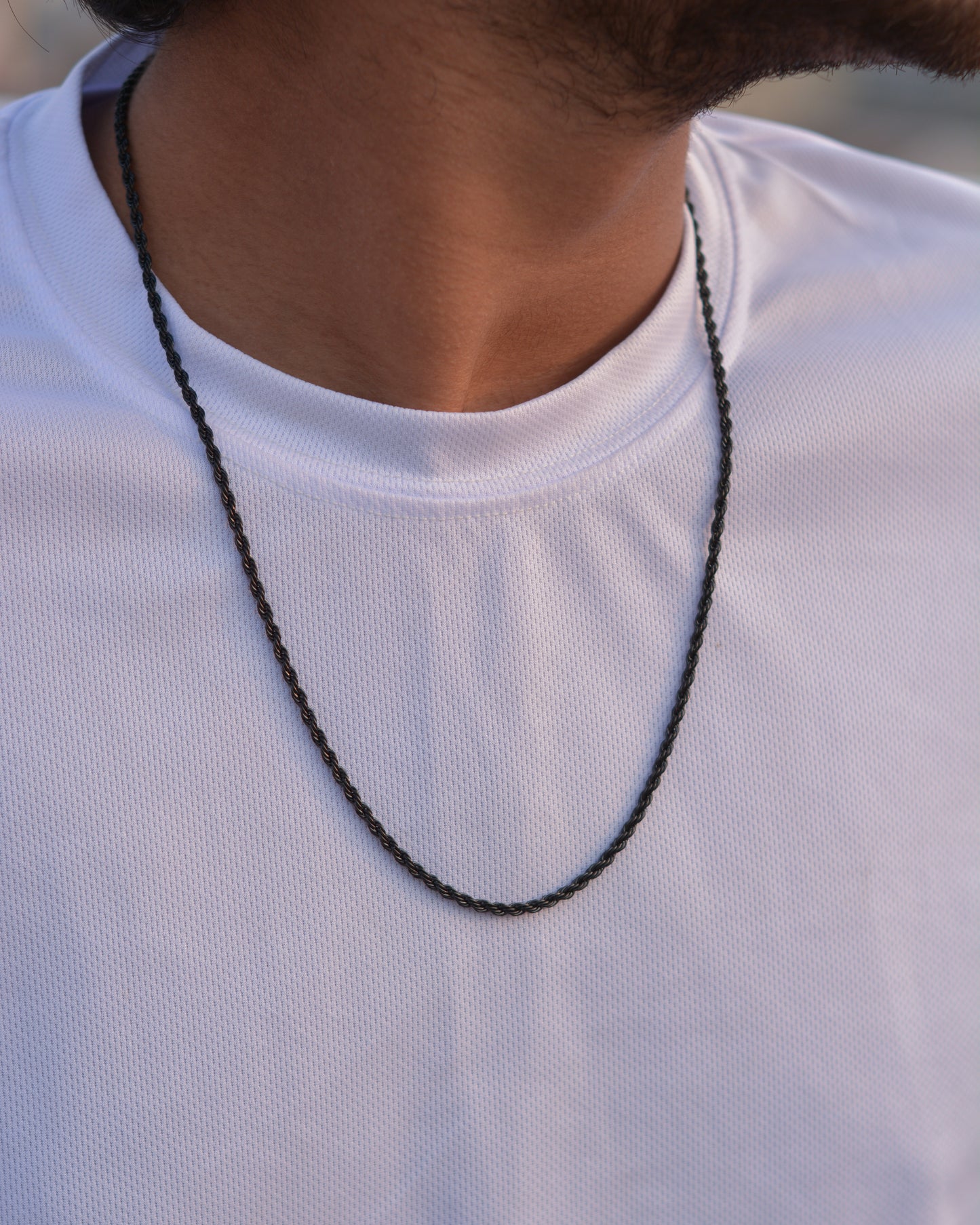 Black Rope Chain