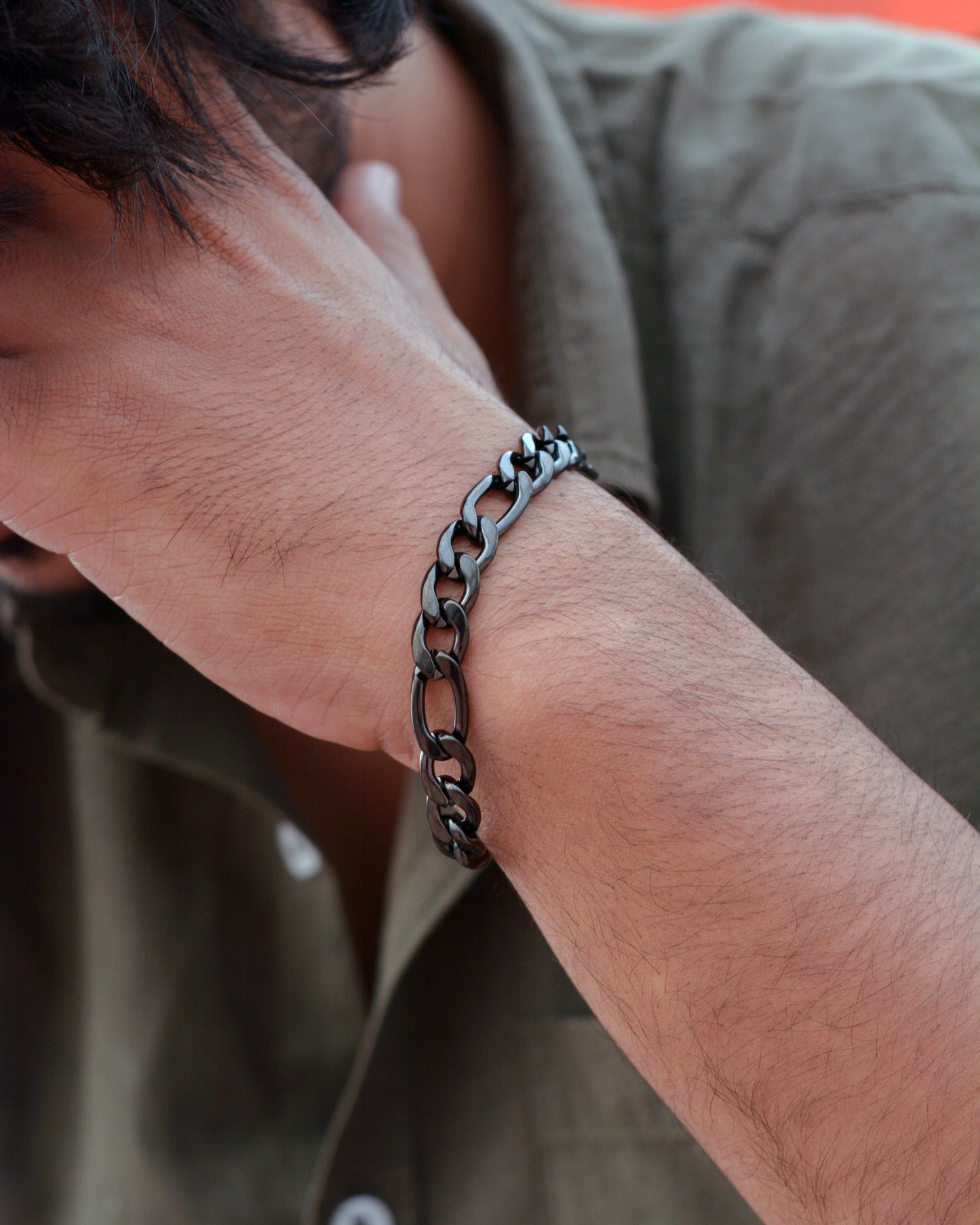 Black Link Bracelet
