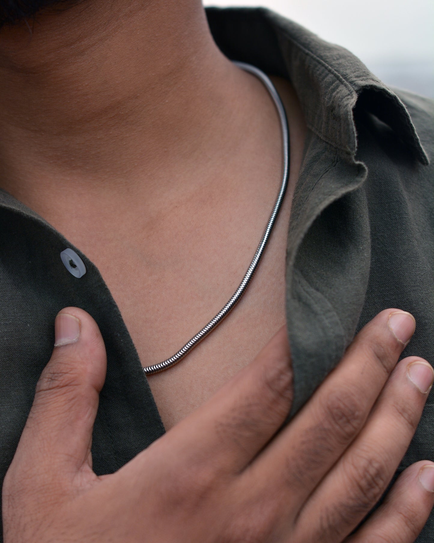 Silver Luxe Chain Necklace