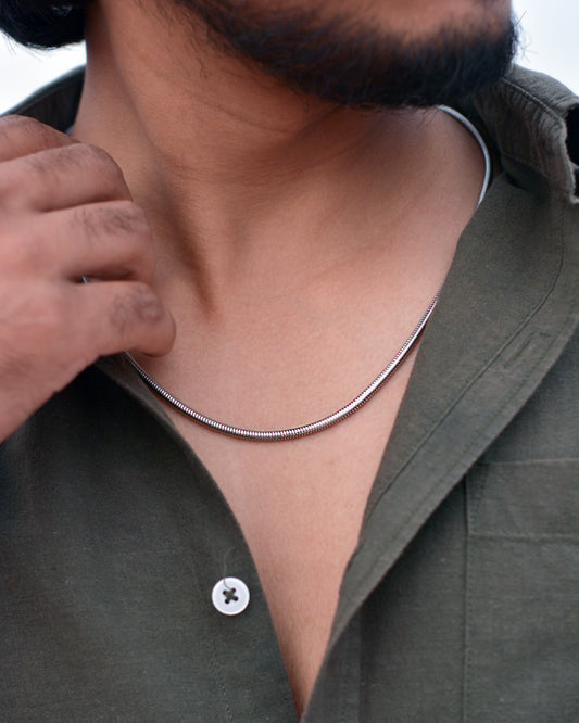 Silver Luxe Chain Necklace