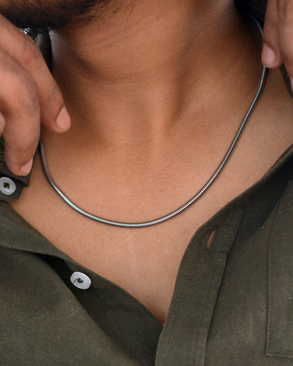 Silver Luxe Chain Necklace