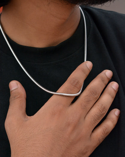 Silver Luxe Chain Necklace