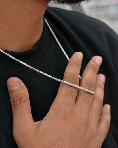 Silver Luxe Chain Necklace