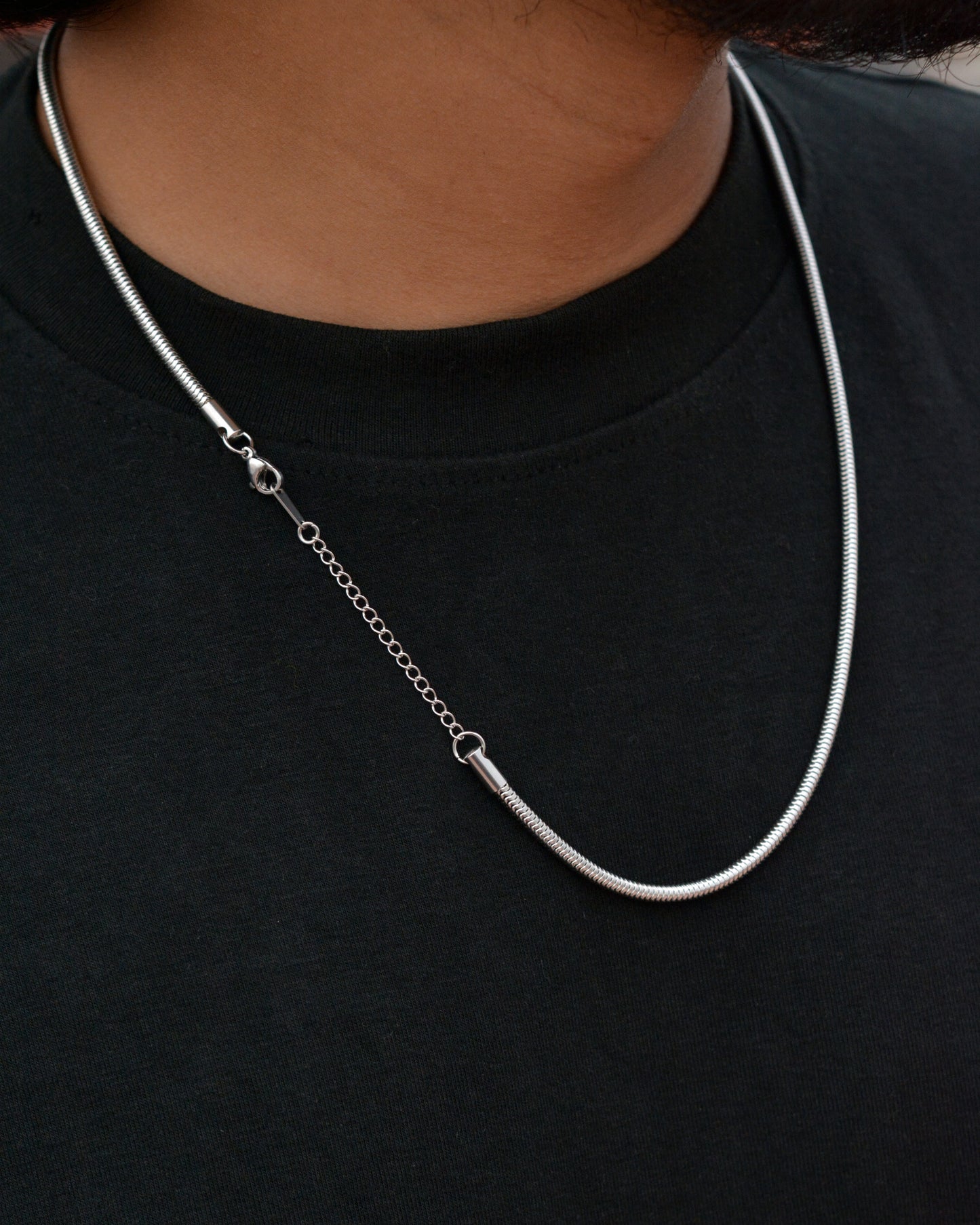 Silver Luxe Chain Necklace
