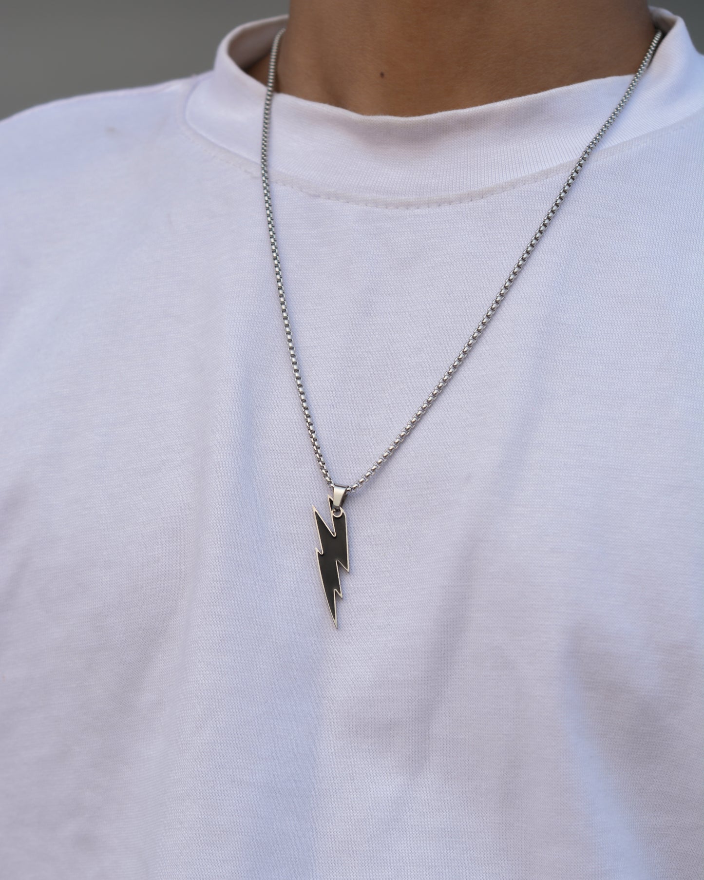 Celestial Thunderbolt Pendant Necklace