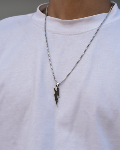 Celestial Thunderbolt Pendant Necklace