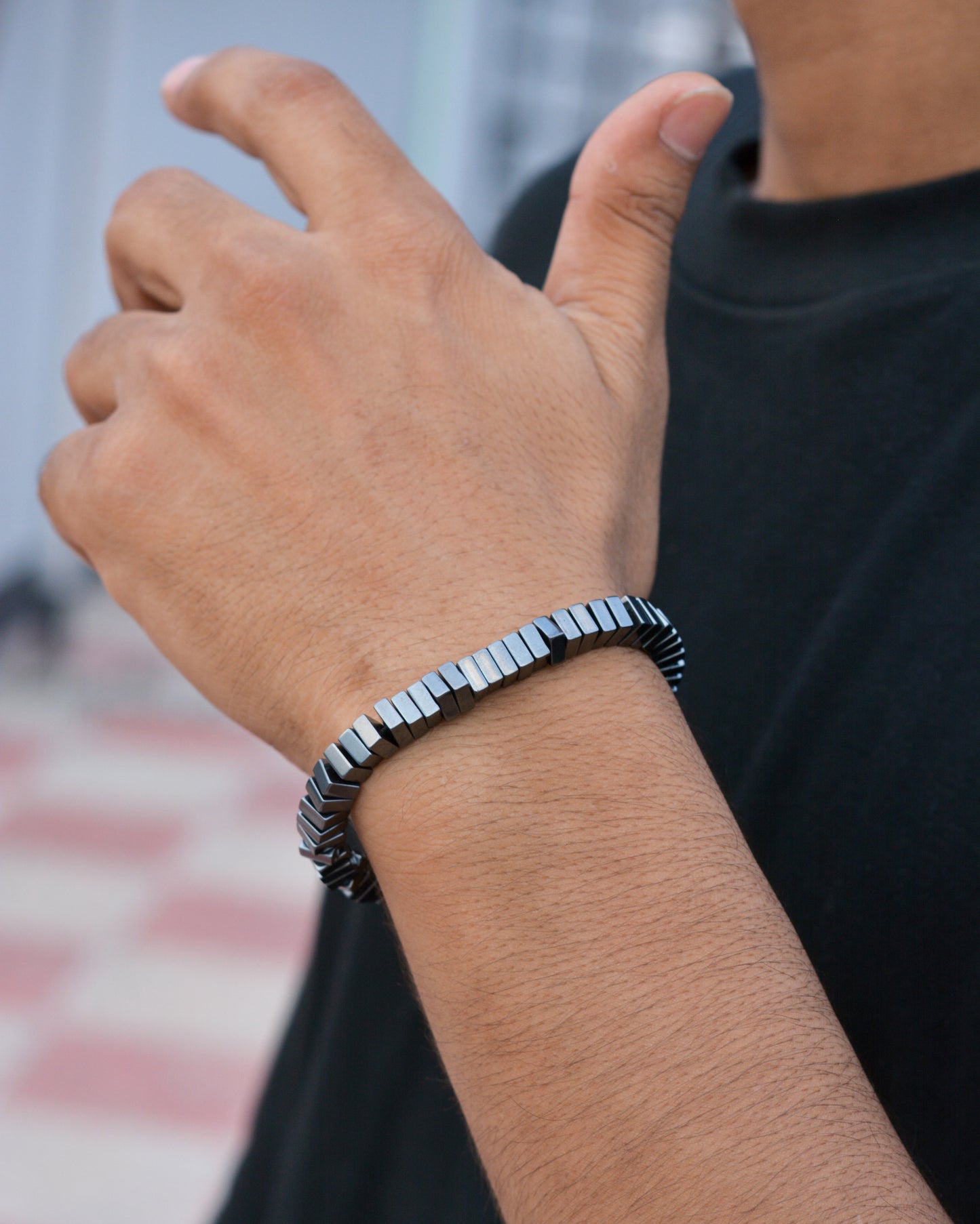 Geometric Radiance Bracelet