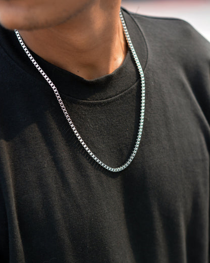Silver Box Chain