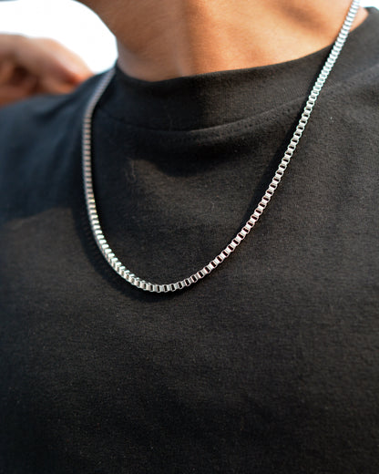 Silver Box Chain