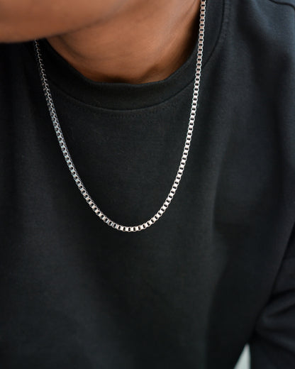 Silver Box Chain