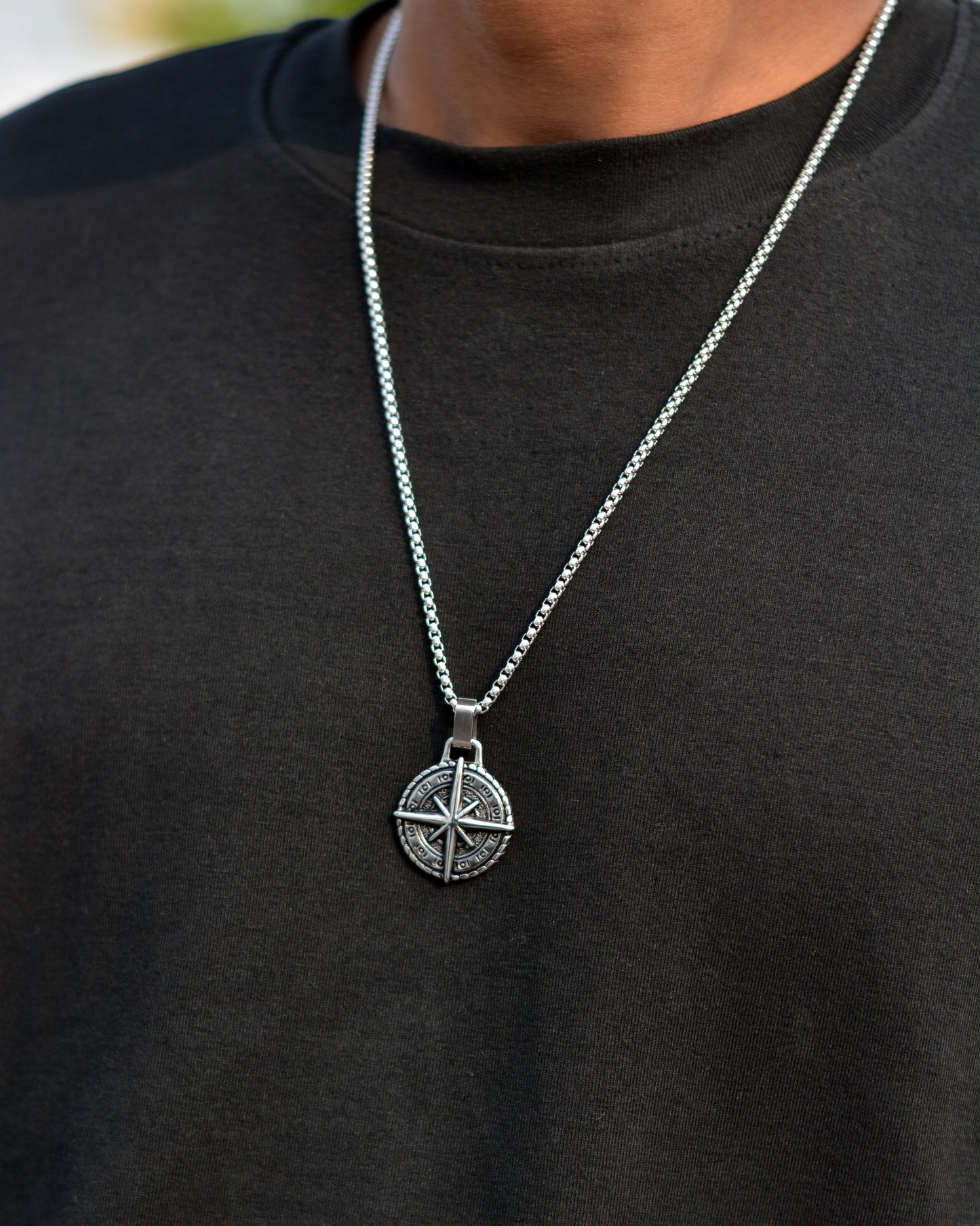 Viking Compass Pendant