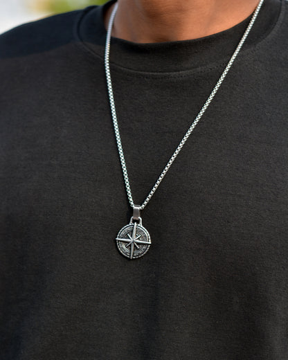 Viking Compass Pendant