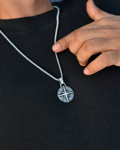 Viking Compass Pendant