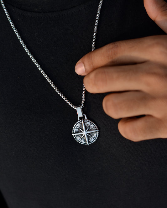 Viking Compass Pendant
