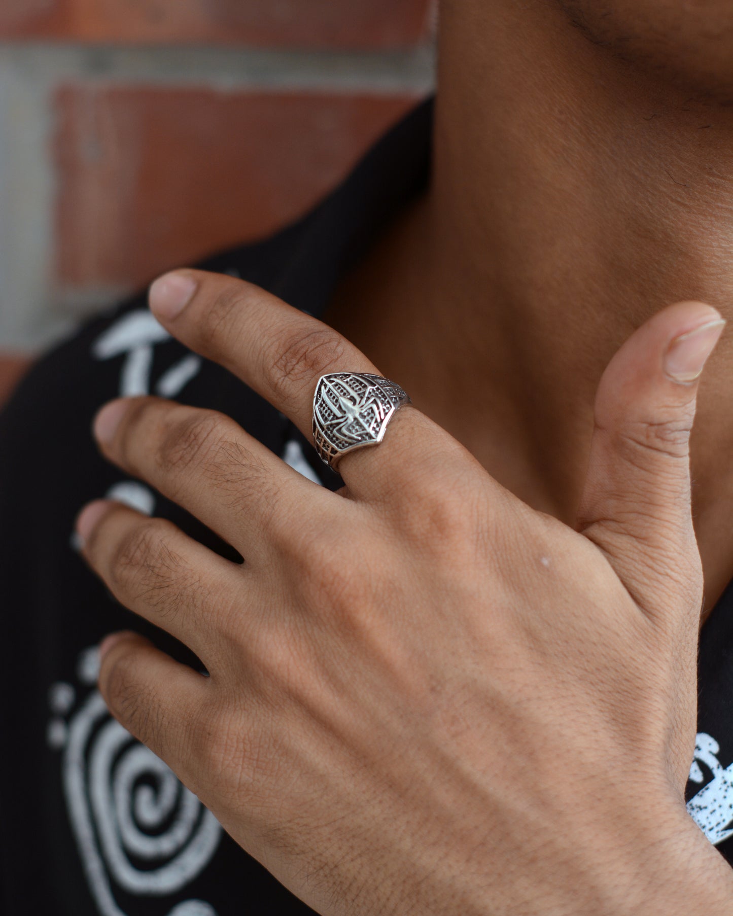 Spider-Man Emblem Ring