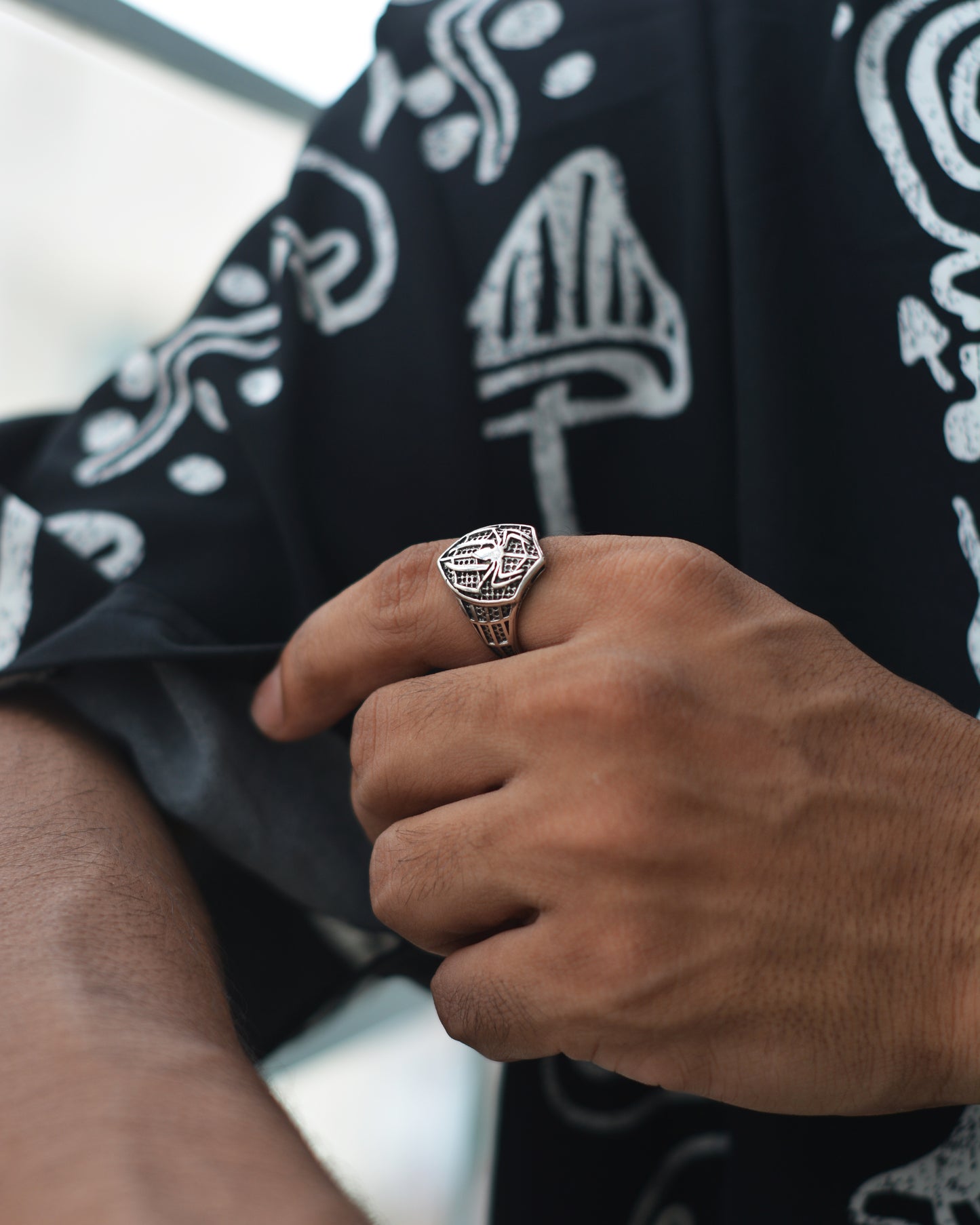 Spider-Man Emblem Ring