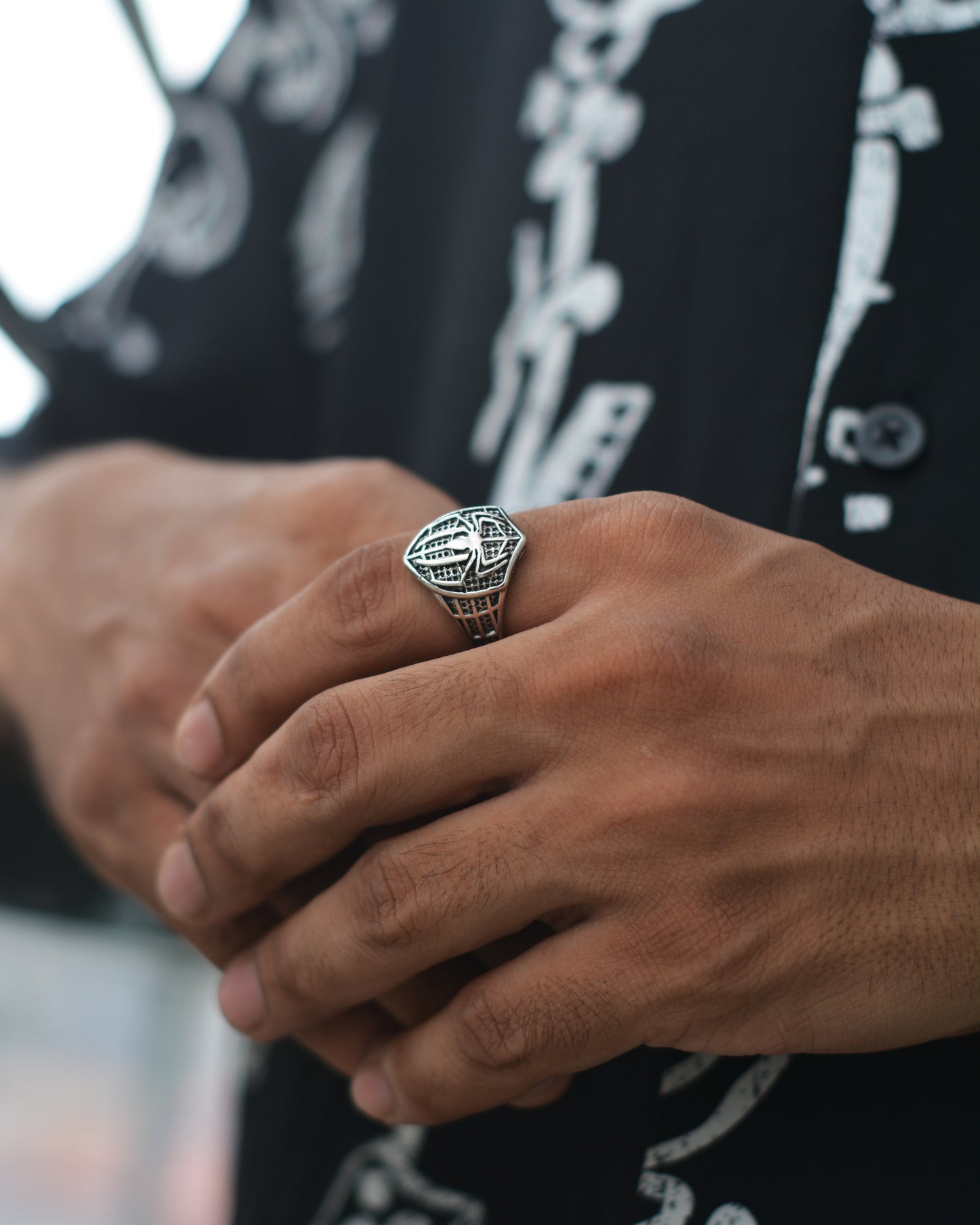 Spider-Man Emblem Ring