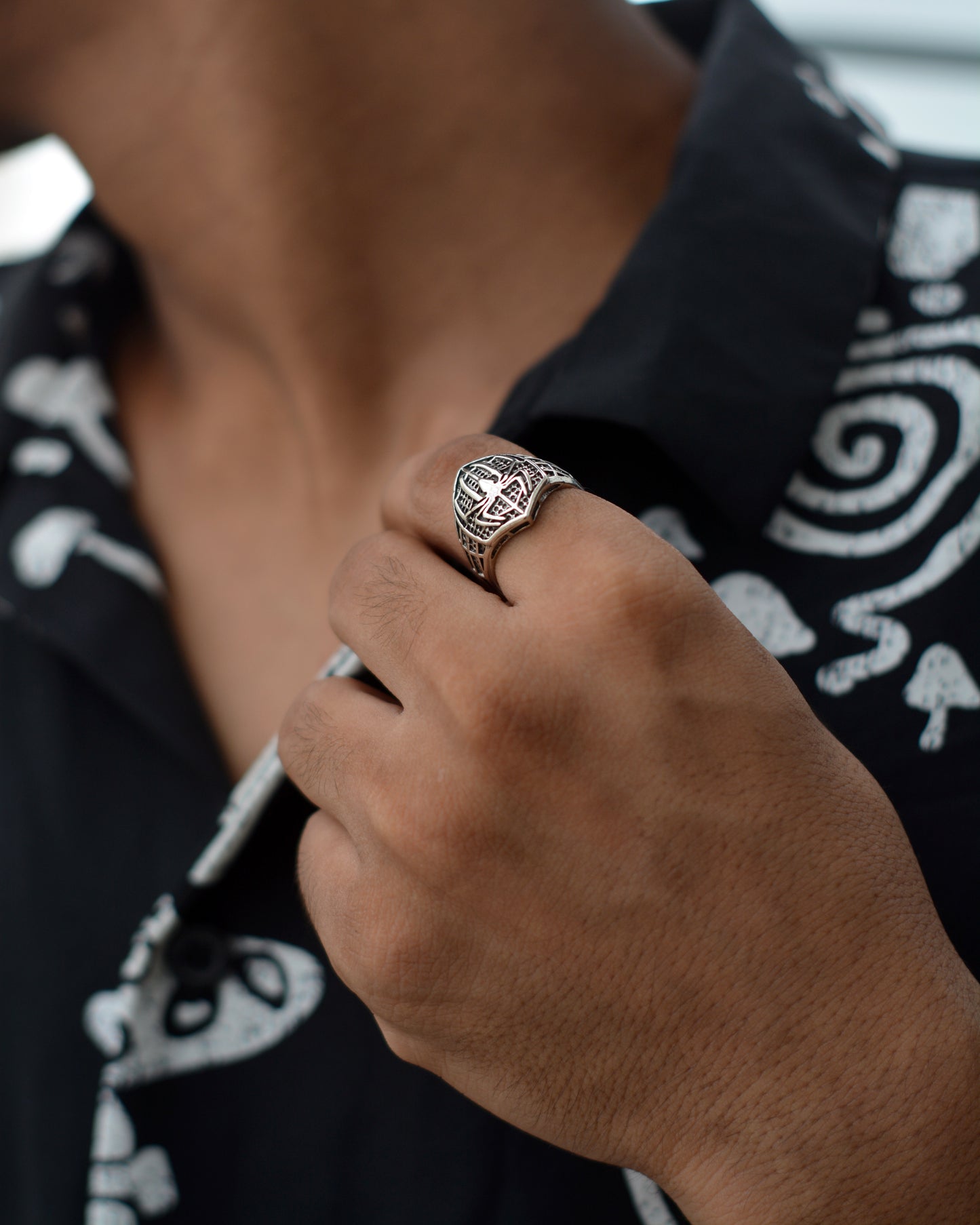 Spider-Man Emblem Ring