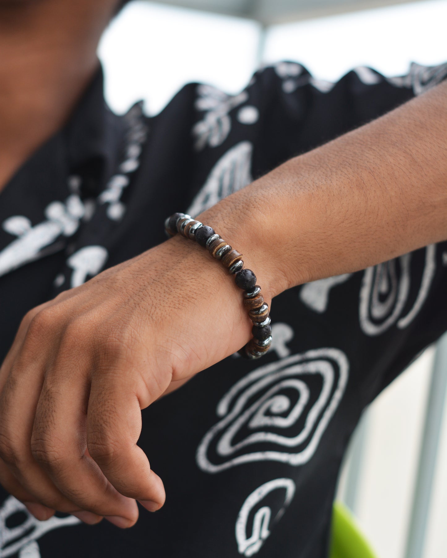 Onyx Thread Bracelet