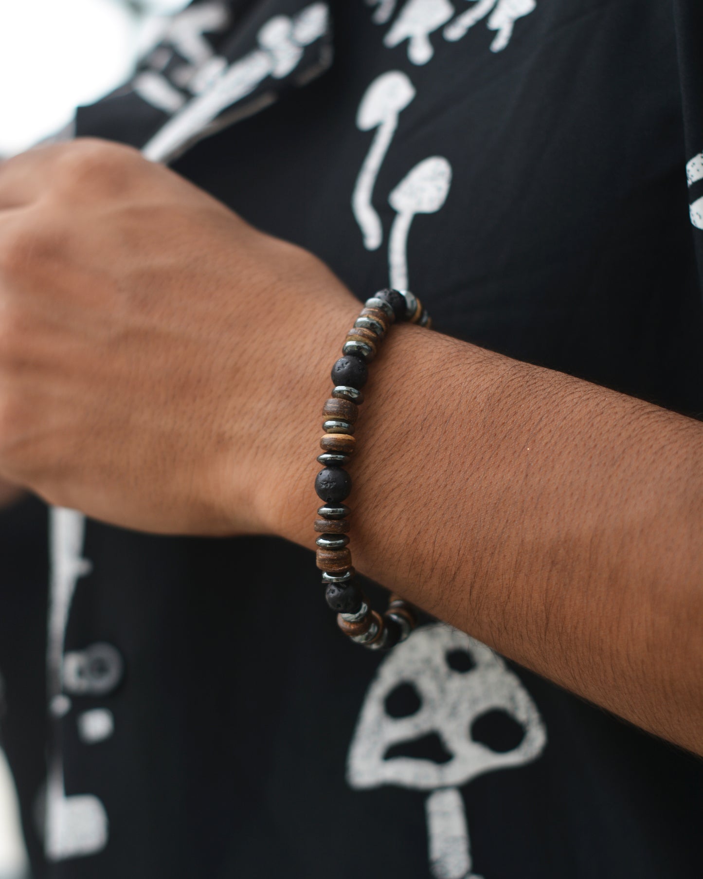 Onyx Thread Bracelet