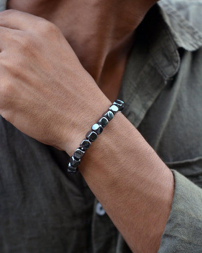 Noir Grid Bracelet