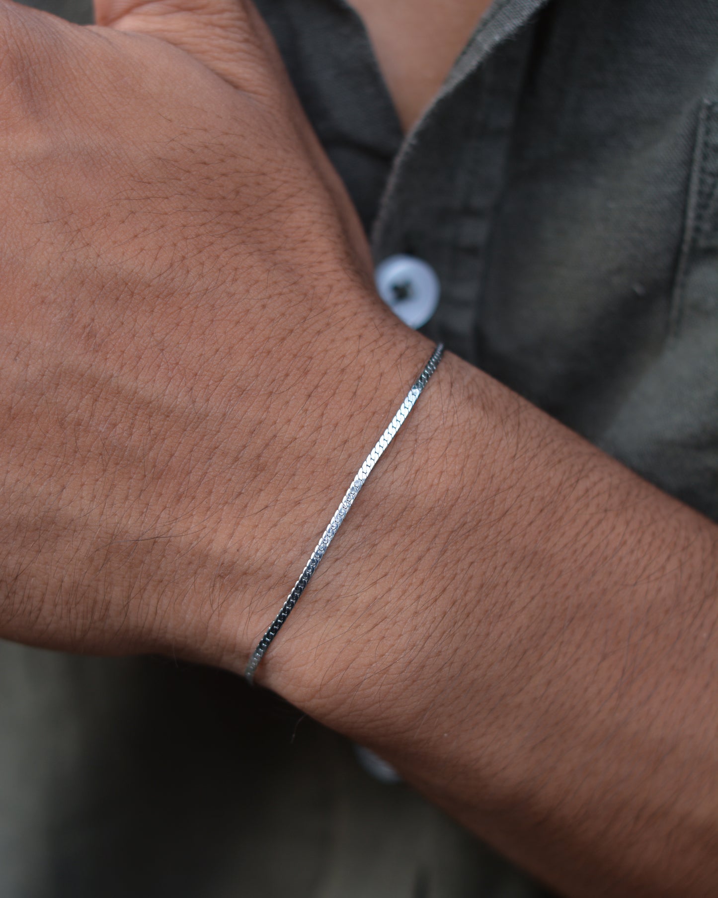 Silver Lunara Bracelet