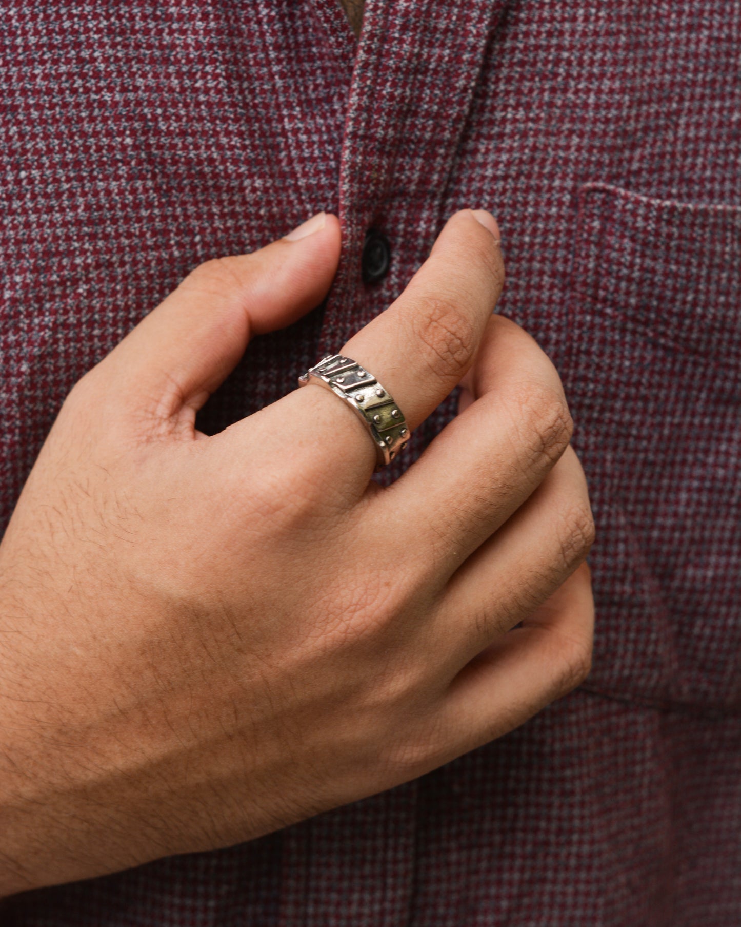 Rivet Rebel Ring