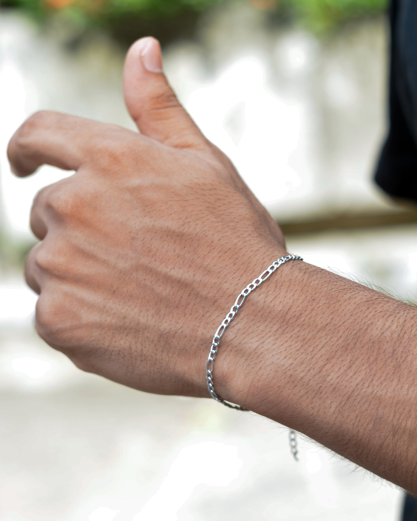 Refined Figaro Bracelet