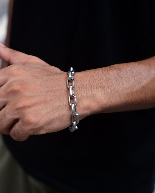 Rectangular Link Bracelet