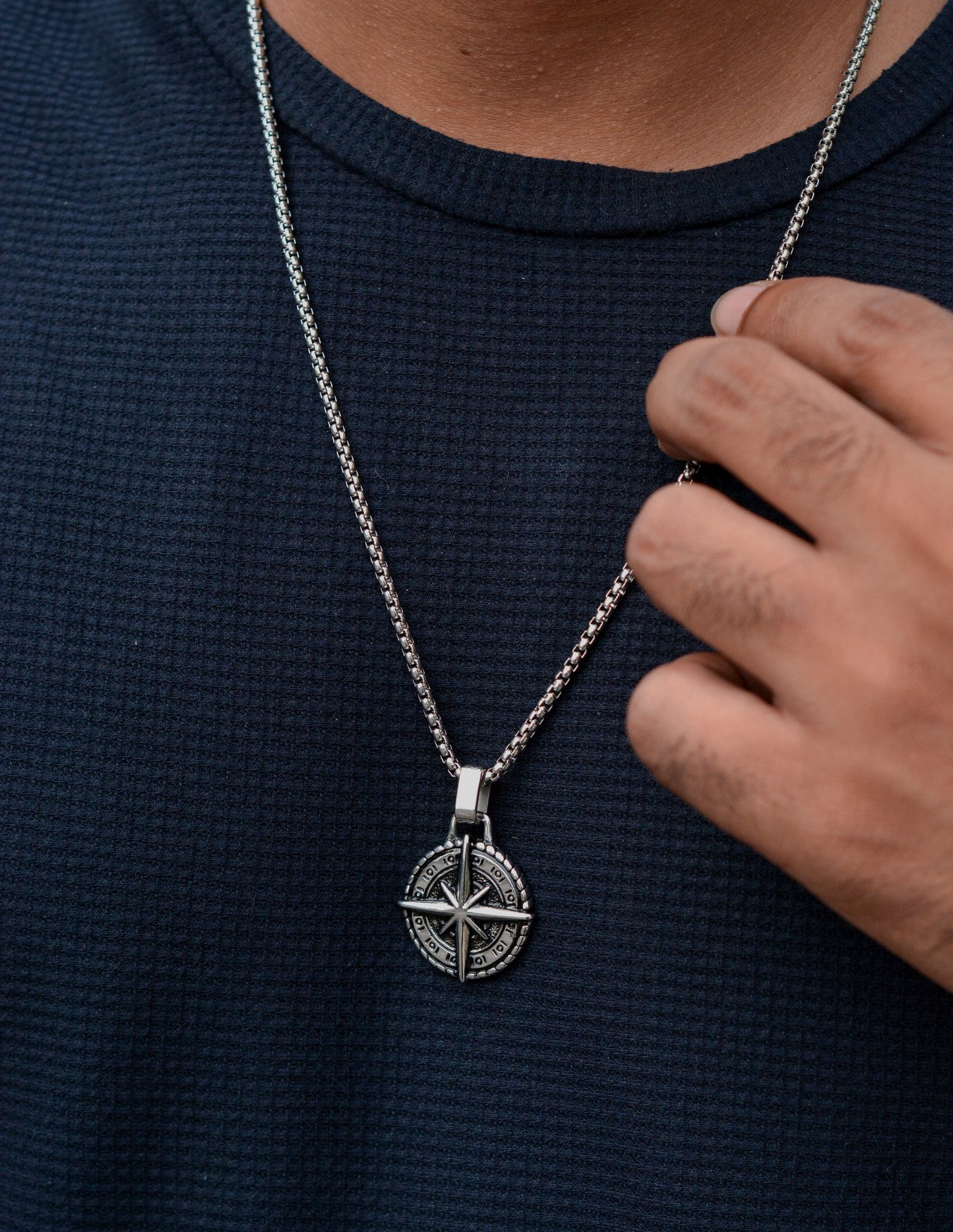 Viking Compass Pendant