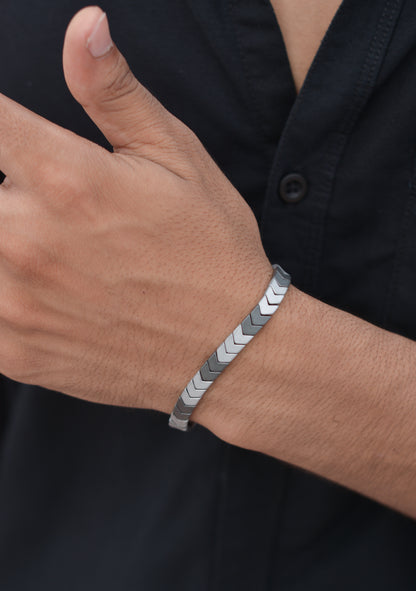 Chevron Charm Bracelet