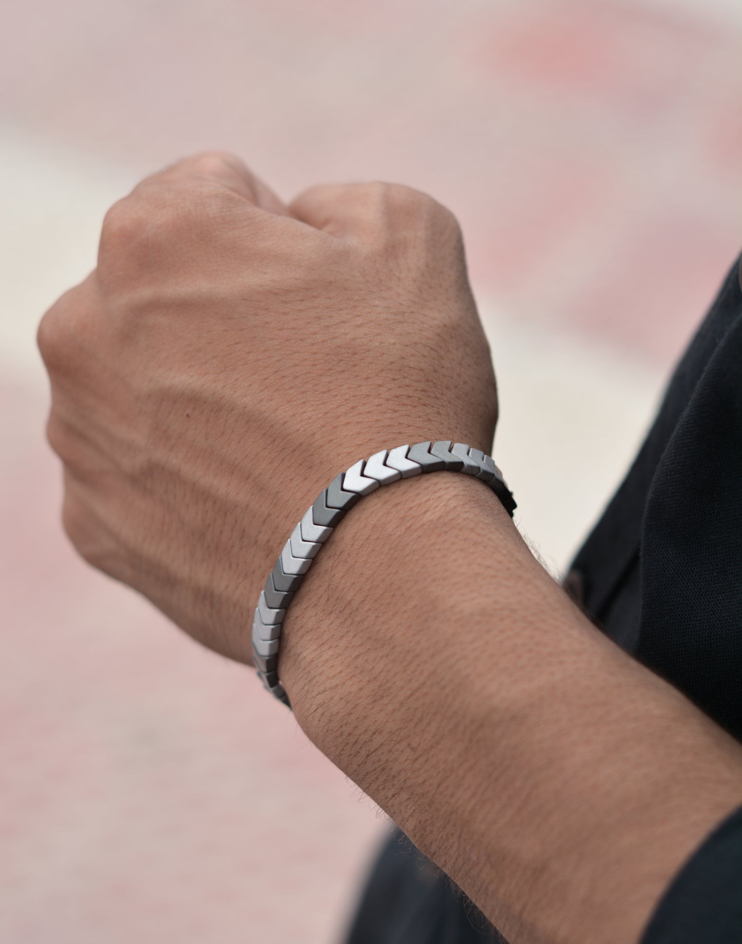 Chevron Charm Bracelet