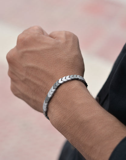 Chevron Charm Bracelet